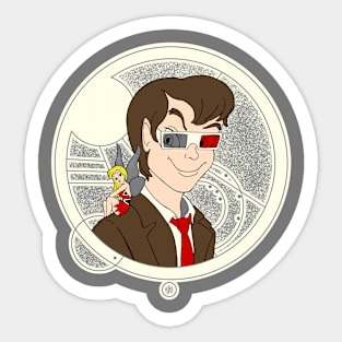 Neverland Time Lord Sticker